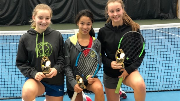 Tournoi provincial des 14-18 ans chez Tennis Beauce