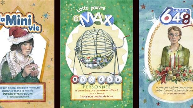 Des cartes de Noël pour sensibiliser la population à la pauvreté