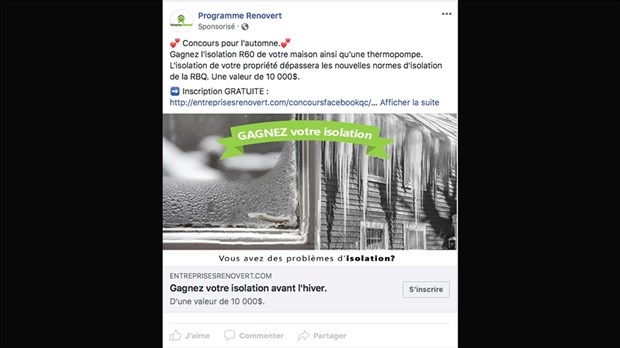 Des fraudeurs se servent de Facebook pour piéger des Beaucerons