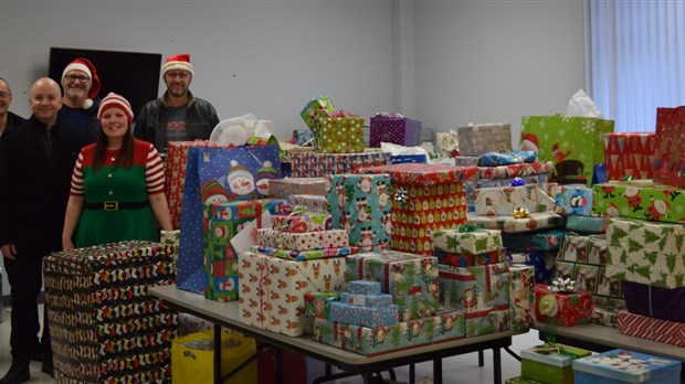 Opération Père Noël permet d'offrir un cadeau à 132 enfants