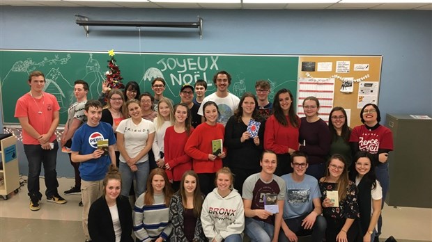 Cégep Beauce-Appalaches : des étudiants transmettent leur passion pour l’écriture
