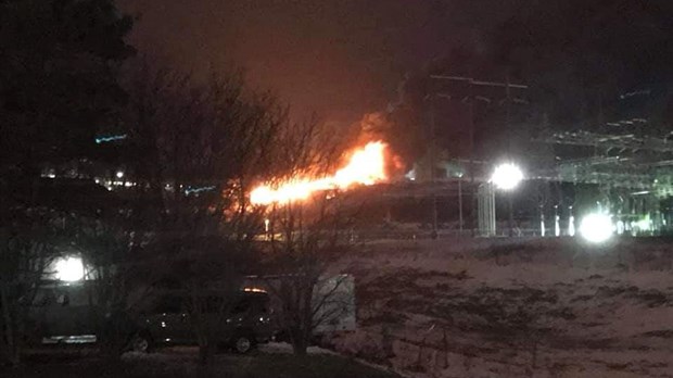 Incendie au Royal Mat de Beauceville