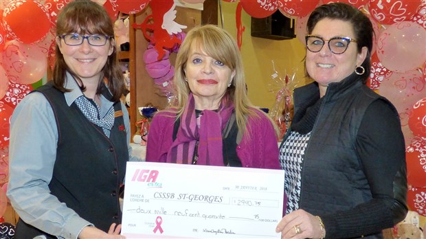 Près de 3000 $ pour la Fondation Santé Beauce-Etchemin