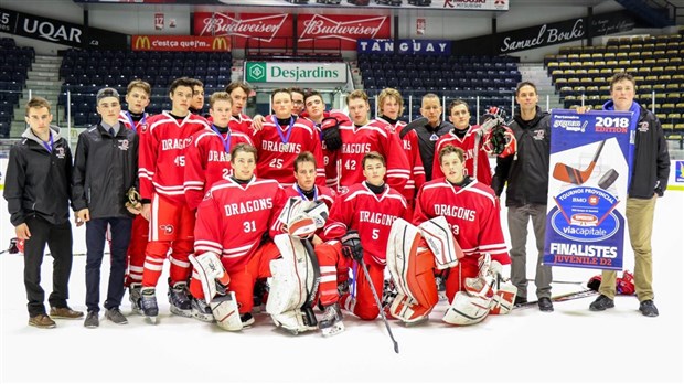 Les Dragons de la Polyvalente Saint-Georges se sont inclinés en finale à Rimouski