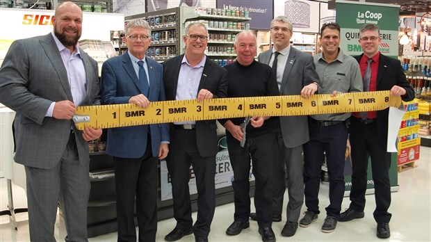 La Coop Unicoop procède à l’inauguration du réaménagement du centre de rénovation BMR