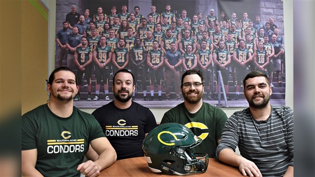 Ajout d'entraîneurs à temps plein pour les Condors du Cégep Beauce-Appalaches
