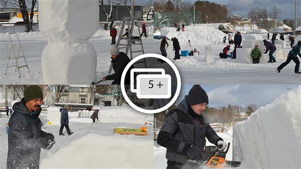 Festival de sculptures sur neige : qui remportera la 19e édition ? 