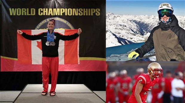 Drouin, Grondin et Auclair remportent les Élitas d’or, d’argent et de bronze