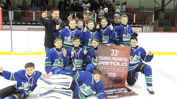 Les Lynx de la Haute-Beauce Pee-Wee B remportent le tournoi de Trois-Pistoles