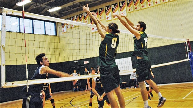 Volleyball masculin : l'équipe de Division 2 des Condors subit quatre revers à Lévis-Lauzon