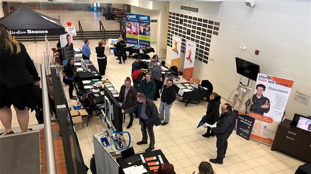 Un joli succès pour la foire de l'emploi Beauce-Nord