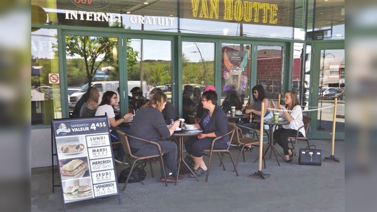 Le cafe bistro Van Houtte de St Georges fermera ses portes a la fin mars 2018