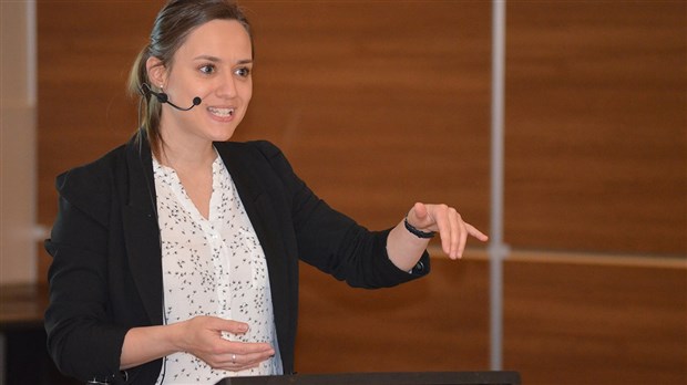 Dina Gilbert n’a pas oublié ses racines beauceronnes