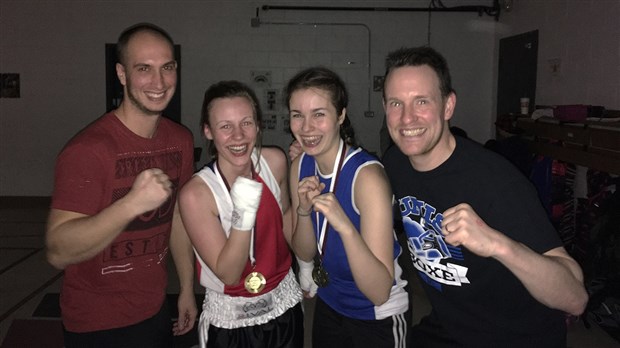 Megan Veilleux et Jessie Turcotte ont remporté leur combat à Robertsonville