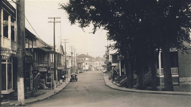 LE CENTRE-VILLE EN 1943