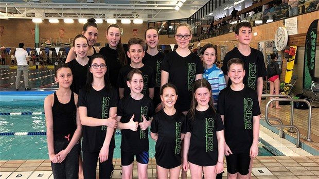 Natation : le Club de natation régional de Beauce s'est distingué au Printemps NSH