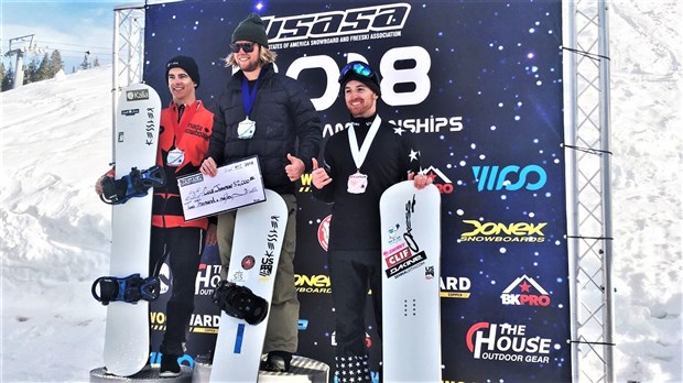 Éliot Grondin termine deuxième aux États-Unis pour sa dernière course en saison
