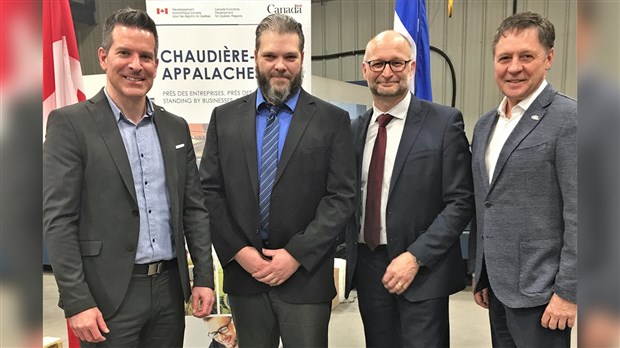 Le gouvernement du Canada accorde près de 1 000 000 $ à quatre entreprises de la Beauce