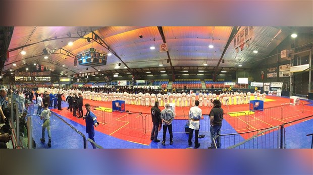 Le Club de Judo Saint-Georges accède à trois podiums au championnat provincial, à Amqui