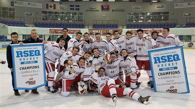 Les Dragons juvéniles sont champions de l'Est-du-Québec