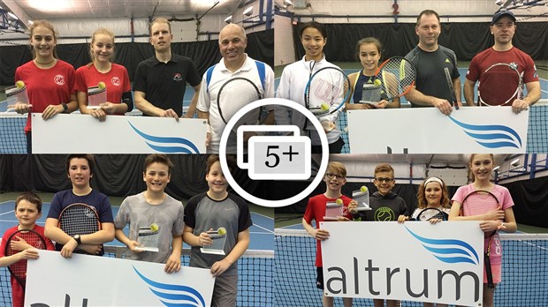 Les 13, 14 et 15 avril, le Tennis Beauce présentait la Coupe Altrum