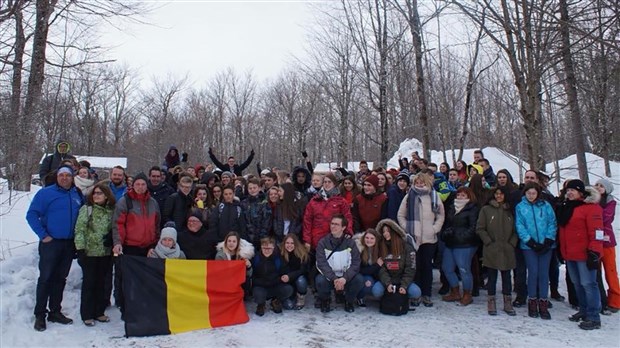 Un échange culturel entre des élèves de la Beauce et de la Belgique