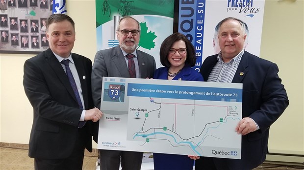 Étude en vue du prolongement de l'autoroute 73 en boulevard urbain
