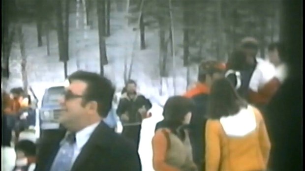Normand DeLessard présente un film sur les courses sur la rivière Chaudière