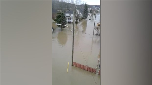 Inondations printanières : la situation à Sainte-Marie