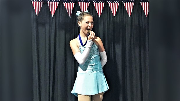 Une patineuse artistique de St-Georges remporte une médaille d’or en Floride