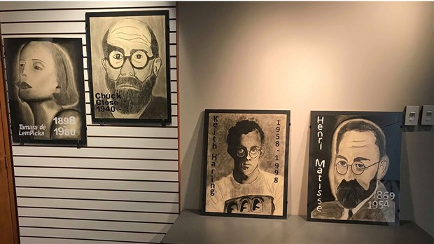 Une exposition remplie de talent dans une bibliothèque de Beauceville