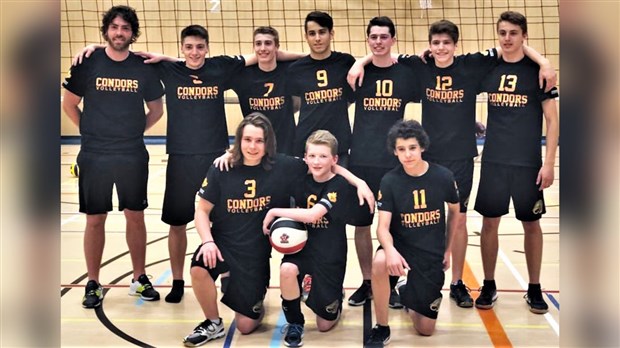 Volleyball : les Condors de Chaudière-Appalaches représenteront le Québec à Edmonton