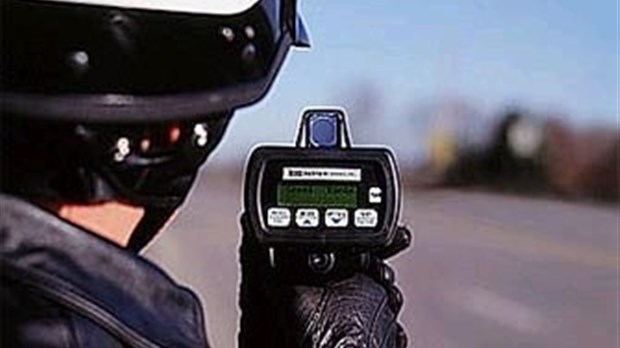 Un jeune homme de 19 ans arrêté pour vitesse excessive