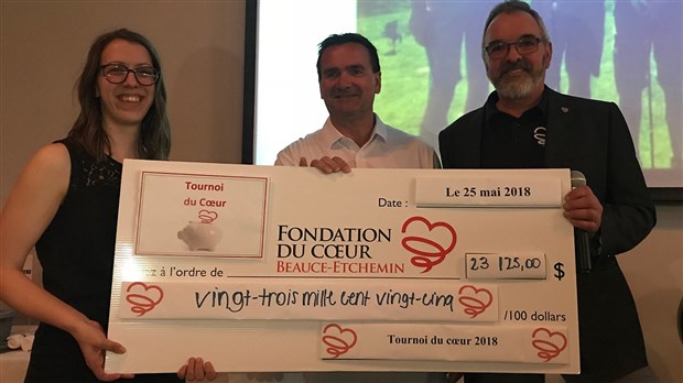 La 31e édition du Tournoi du coeur amasse 23 125 $
