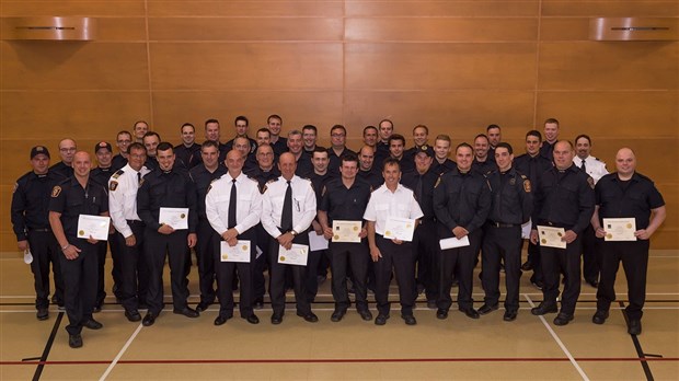 51 pompiers diplômés dans la MRC de La Nouvelle-Beauce