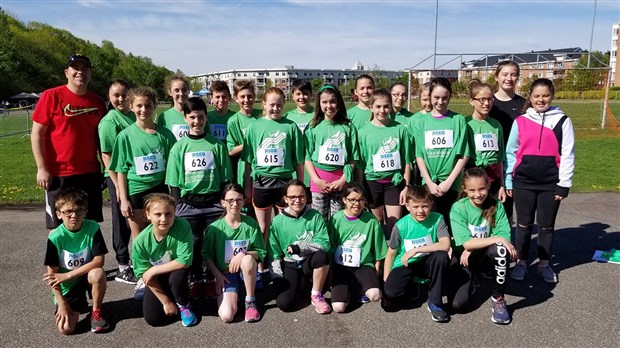 10 médailles pour l’école primaire de St-Gédéon au championnat régional d’athlétisme