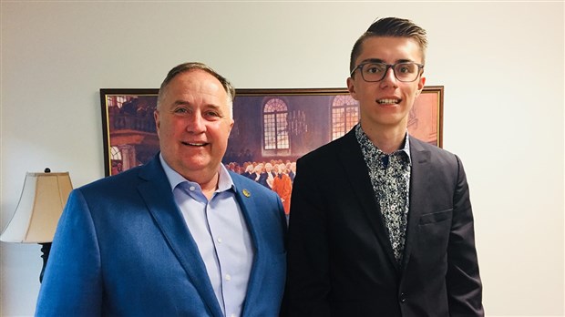 Le bureau de circonscription de Beauce-Sud a accueilli un stagiaire d'un jour