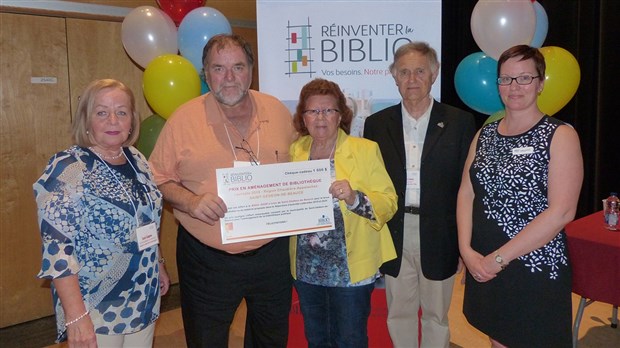 St-Gédéon remporte le prix régional en aménagement de bibliothèque