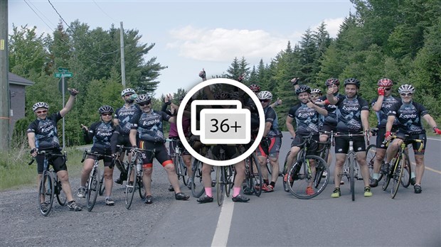Le soleil était de la partie au 9e Défi du Tour de Beauce