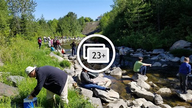 Des milliers de truites pour la Pêche en ville au Parc des Sept-Chutes