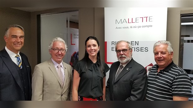 La société de comptables Mallette est prête à croître