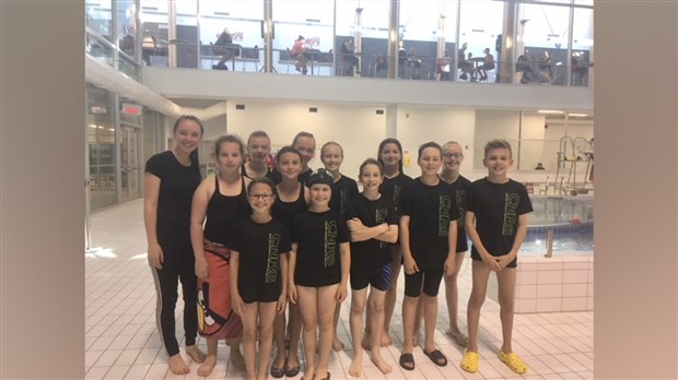 Une saison couronnée de succès pour le Club de natation régional de Beauce