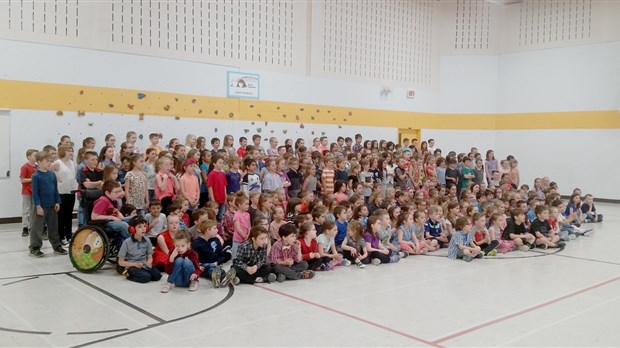 L'école l'Aquarelle de Saint-Georges participe à l'émission NoteRythme