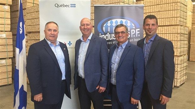 Québec accorde près de 2,7 M$ à l'entreprise Les industries P. F. 