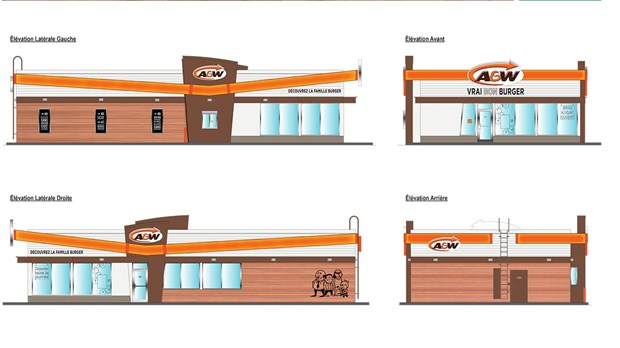 300 000 $ pour rénover le restaurant A&W de Saint-Georges