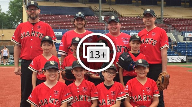 Les Giants Moustiques passent une journée avec les Capitales de Québec