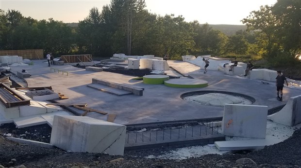Un skatepark déjà adopté à l'espace Carpe Diem sans qu'il soit terminé