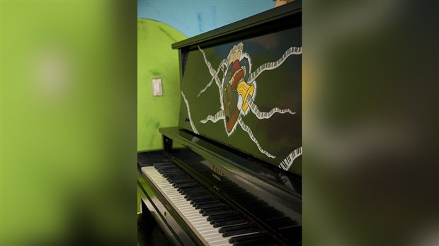 Saint-Éphrem aura aussi son piano « plein air »