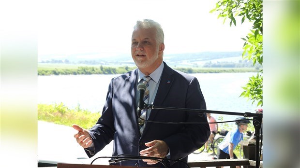 Visite du premier ministre du Québec au CFP Pozer