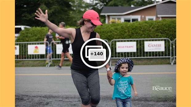 EN IMAGES : le triathlon du Lac-Poulin (partie course)